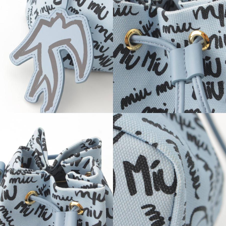 miu 【ミュウミュウ】Miu Miu CANAPA カナパ キャンバス ドロー 