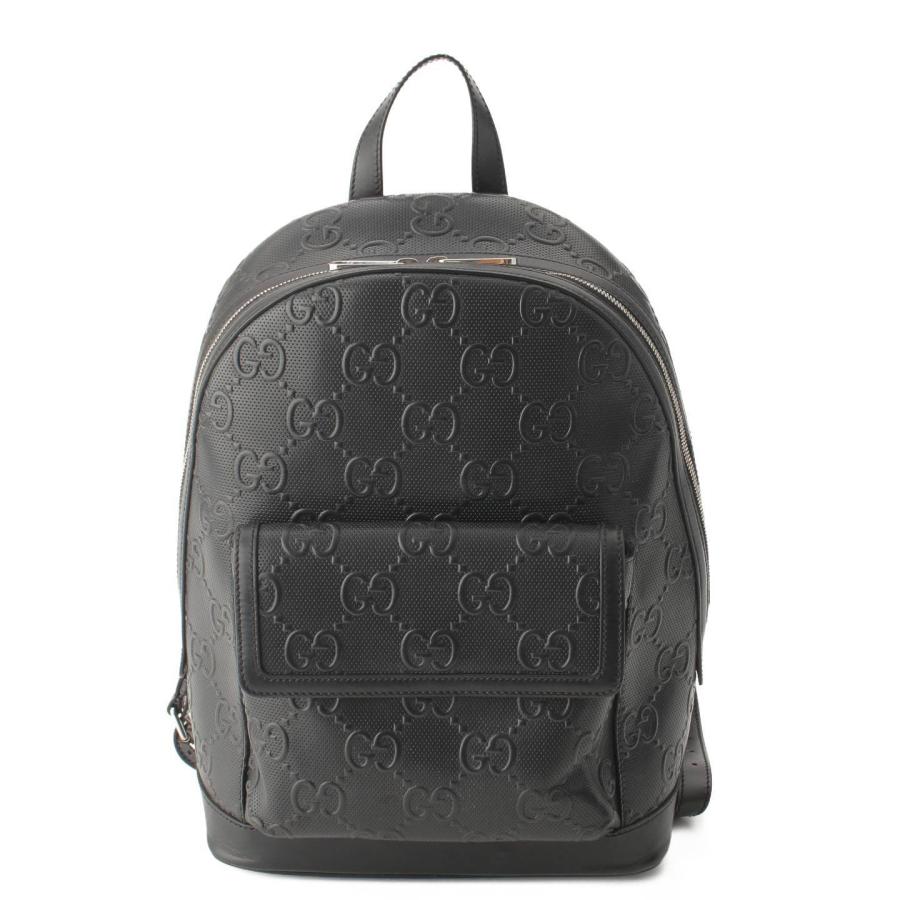 GUCCI 【グッチ】Gucci GGエンボス レザー バックパック リュック 