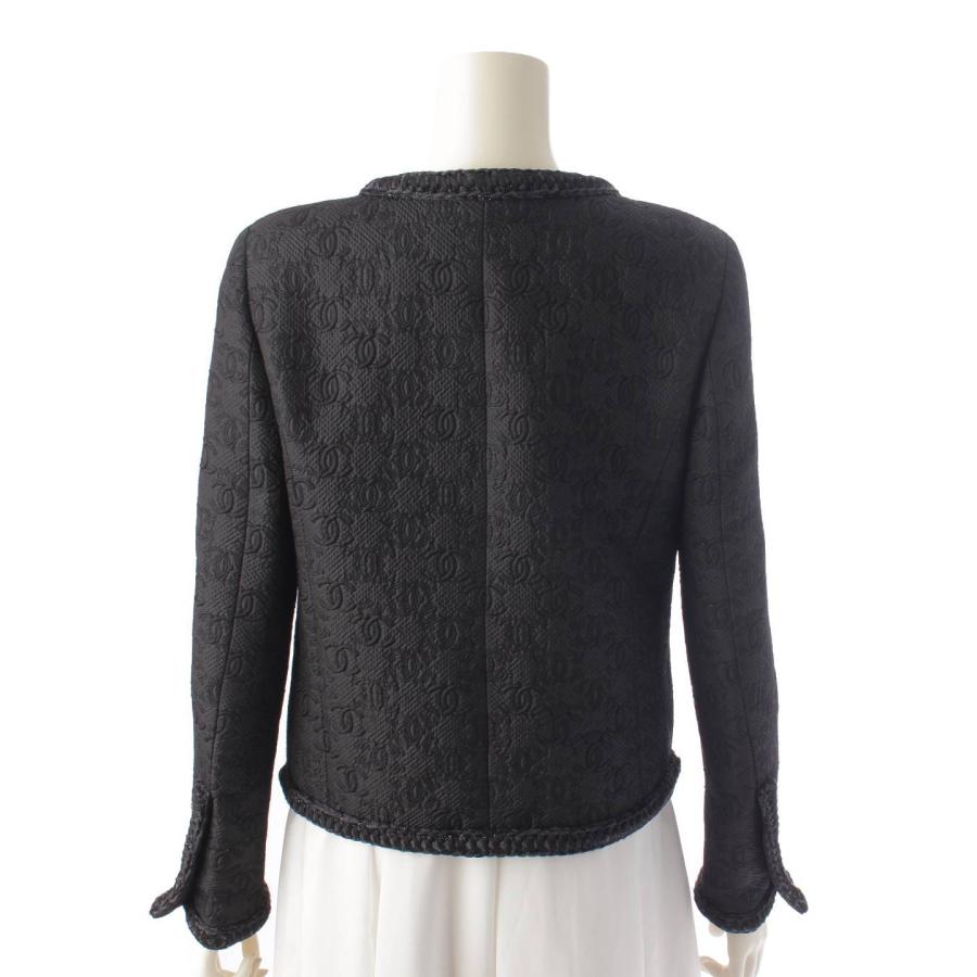 CHANEL 【シャネル】Chanel ココマーク ロゴジャガード ウール×シルク  