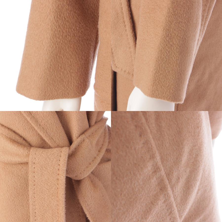 【マックスマーラ】Max mara　RIALTO リアルト ピュアキャメル ベルテッドコート 10861969 ブラウン 36 【中古】【正規品保証】194707｜retrojp｜07