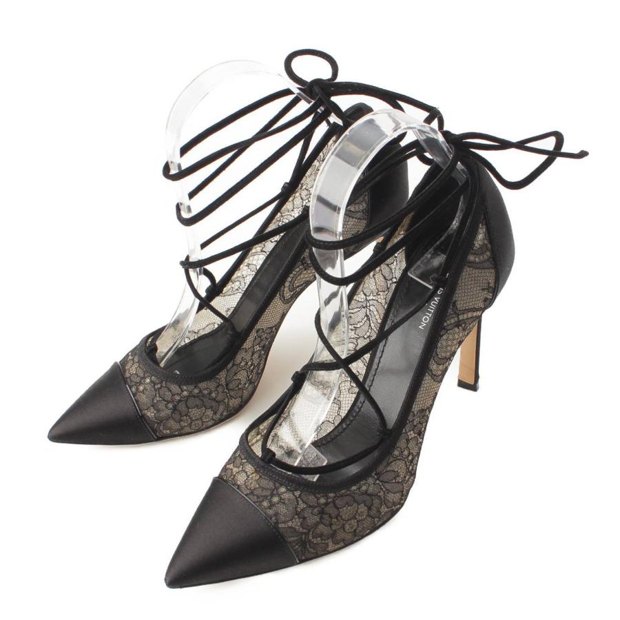 LOUISVUITTOパンプス レースアップパンプス LOUISVUITTOパンプス レースアップパンプス