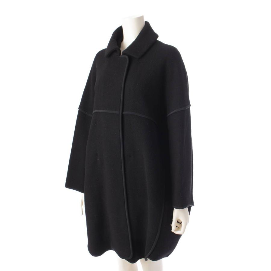 Chloe 【クロエ】Chloe ウール パイピング ステンカラーコート  