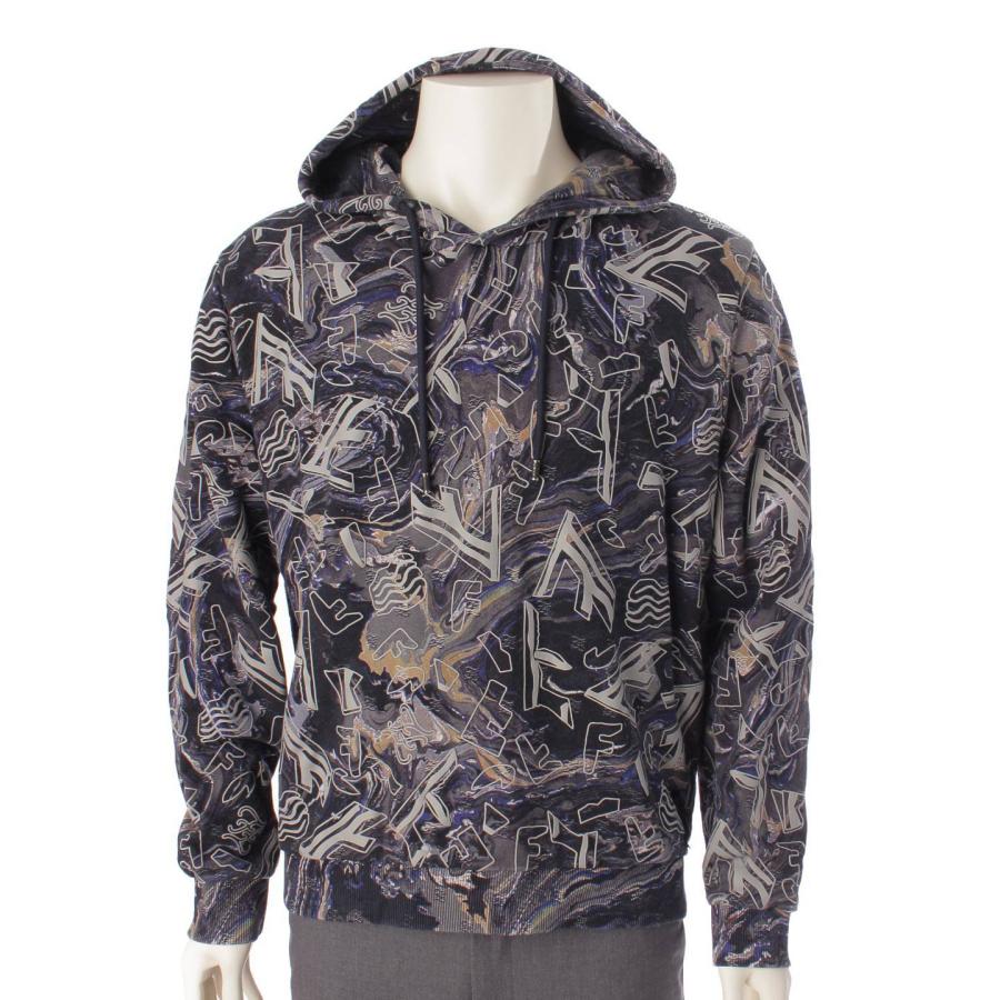 FENDI 【フェンディ】Fendi 21AW メンズ パーカー プルオーバー ロゴ  