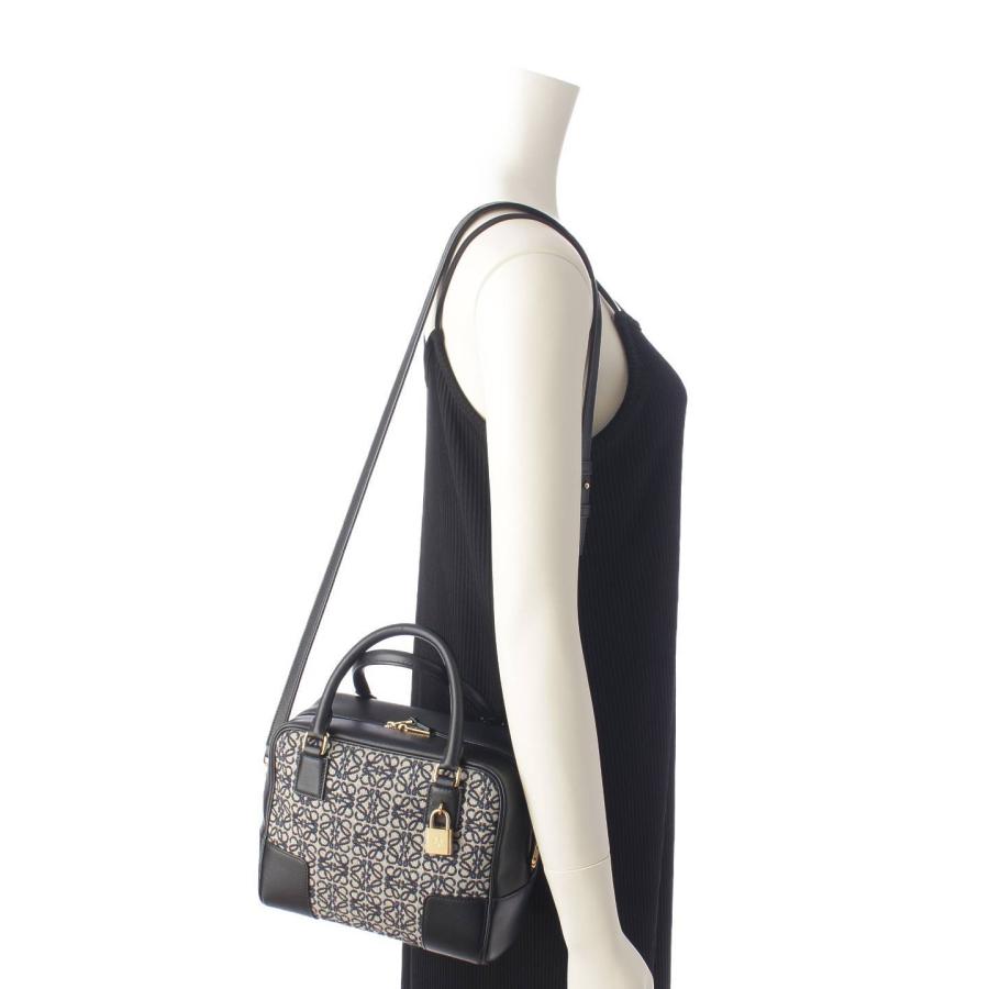 LOEWE 【ロエベ】Loewe アマソナ19 アナグラム ジャガード×レザー 