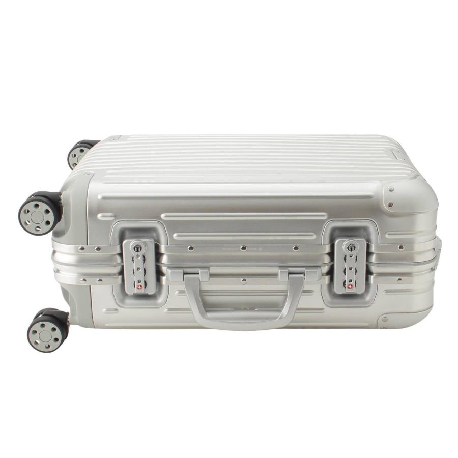 【リモワ】Rimowa　トパーズ 4輪 キャリーバッグ スーツケース 925.52.00.4 シルバー 31L 【中古】【正規品保証】195465｜retrojp｜05