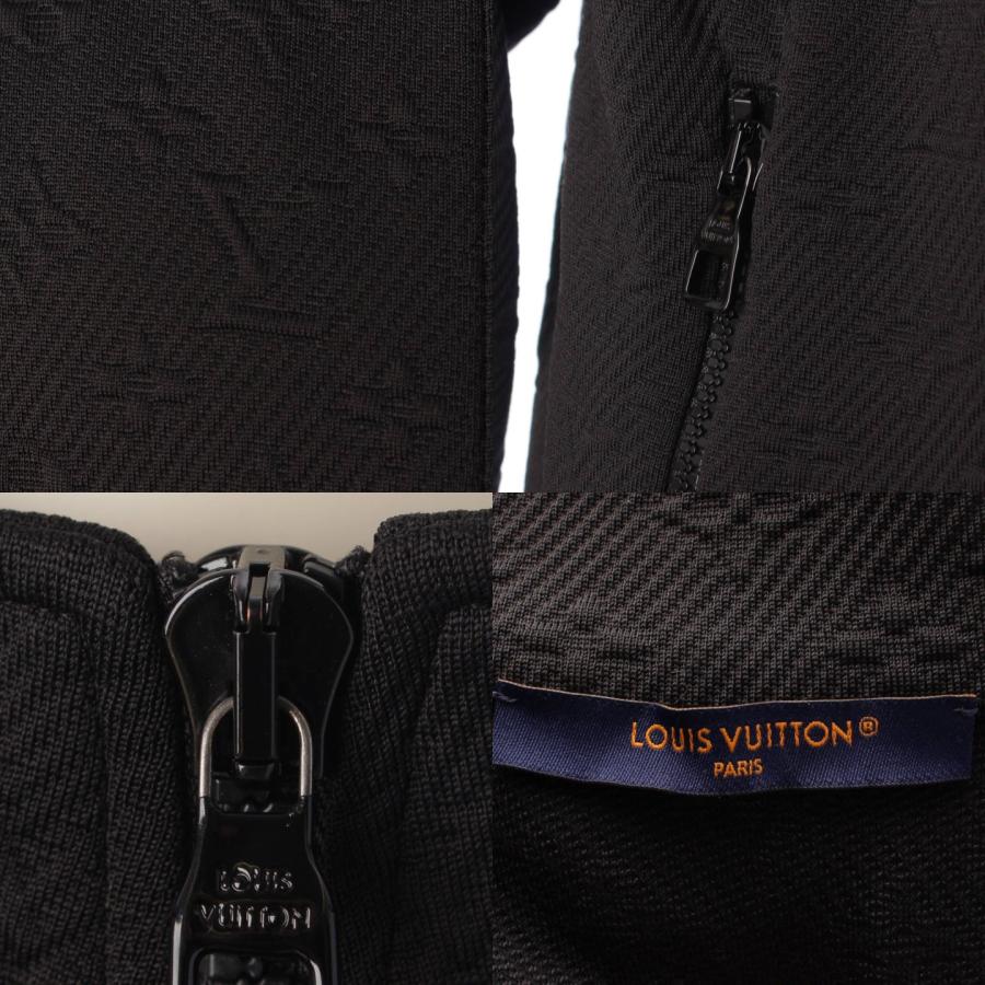 【ルイヴィトン】Louis Vuitton　LVSE モノグラム フリース トラックスーツ ジャケット HJY45WXHM ブラック S 【中古】195519｜retrojp｜09