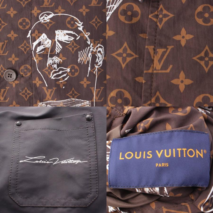 【ルイヴィトン】Louis Vuitton 23AW メンズ シングル ブレステッド コート ブラウン 48 未使用【中古】195548｜retrojp｜07