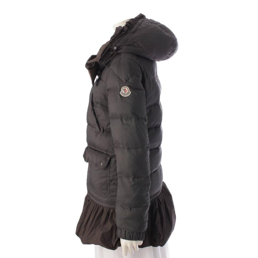 【モンクレール】Moncler　SERINA セリナ リバーシブル フリル フード ダウンコート カーキ 00 【中古】【正規品保証】195669｜retrojp｜03