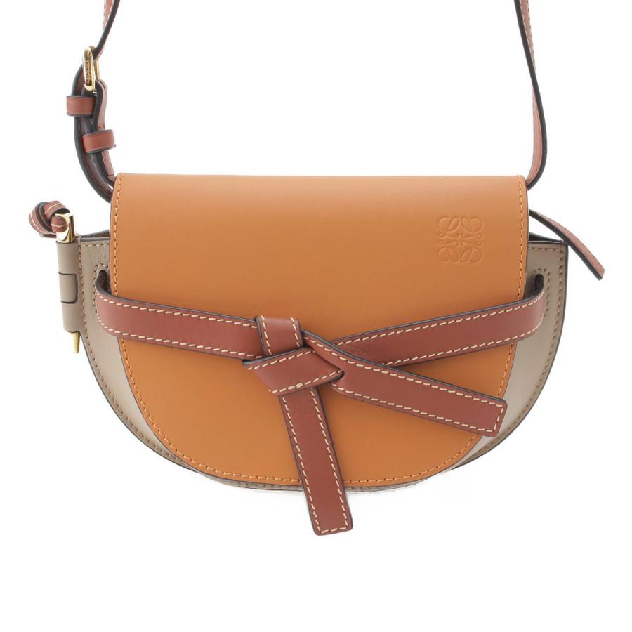 LOEWE 【ロエベ】Loewe ゲート ミニ レザー ショルダーバッグ 