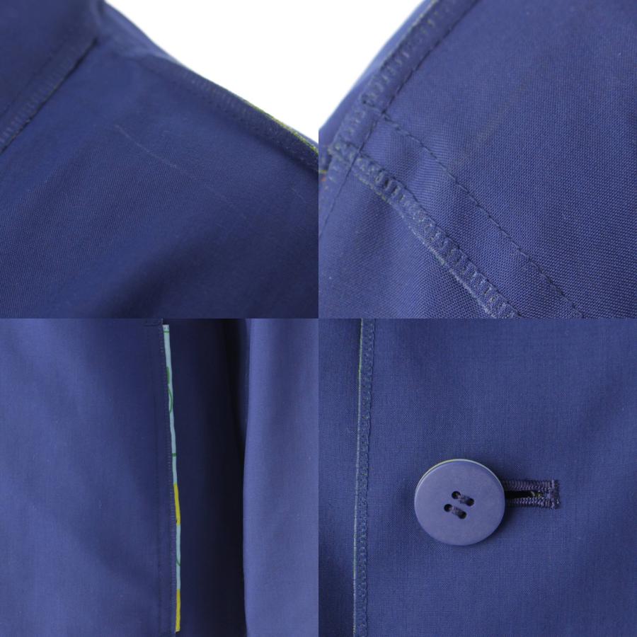 ISSEYMIYAKE プリーツリバーシブルトップスブルー&薄紫