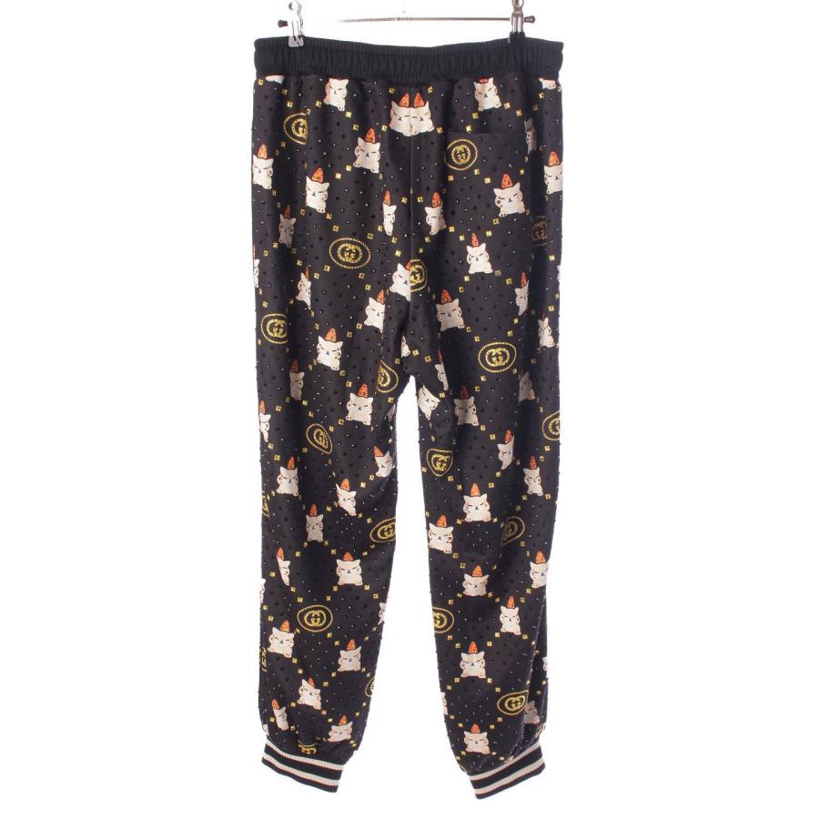 グッチ】Gucci メンズ GG キャット 猫 スタッズ コットン スウェット 