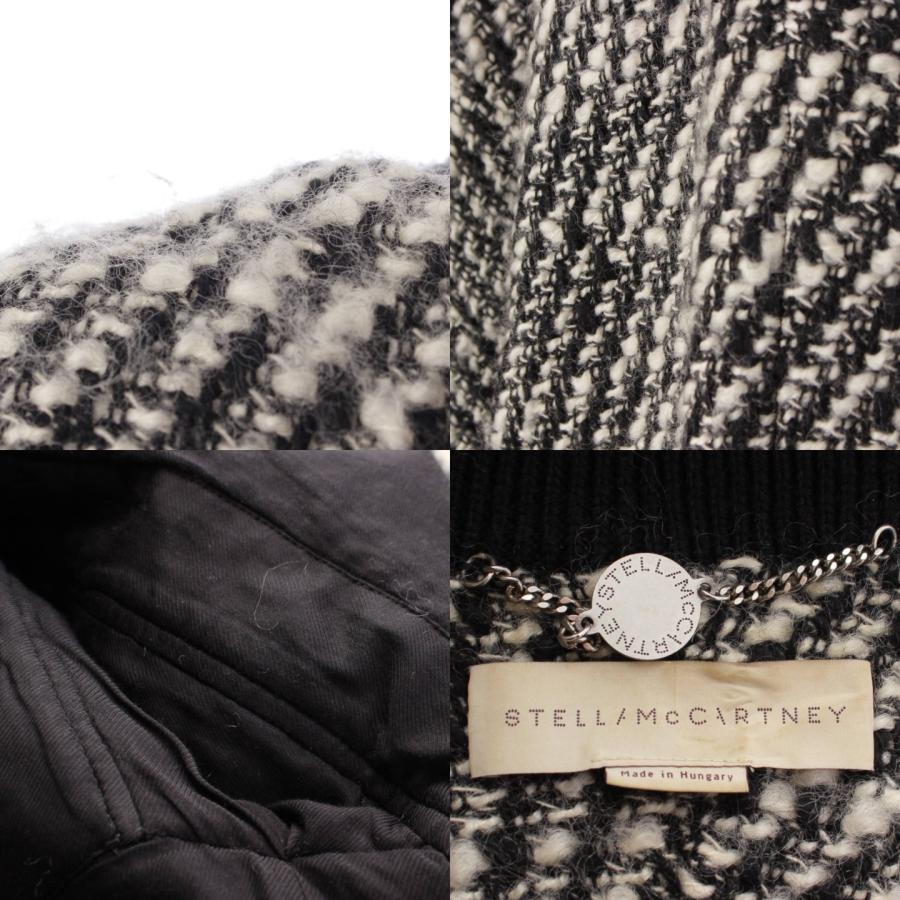 ステラマッカートニー Stella McCartney ツイード フード コート ステラマッカートニー Stella McCartney ツイード フード コート