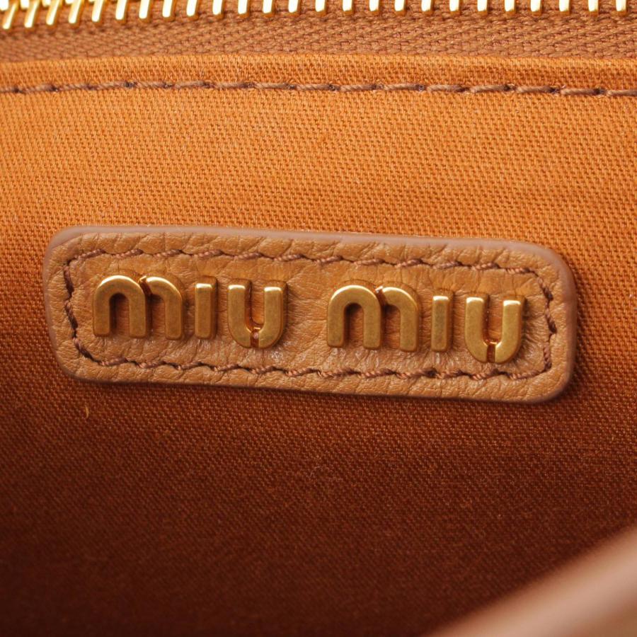 miu 【ミュウミュウ】Miu Miu ロゴ ヴィッテロダイノ レザー miu 【ミュウミュウ】Miu Miu ロゴ ヴィッテロダイノ レザー