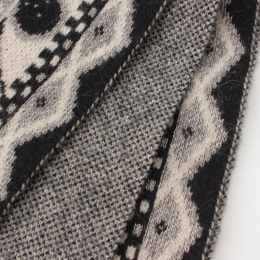 ルイヴィトン】Louis Vuitton エシャルプ エスキモノグラム カシミヤ混  