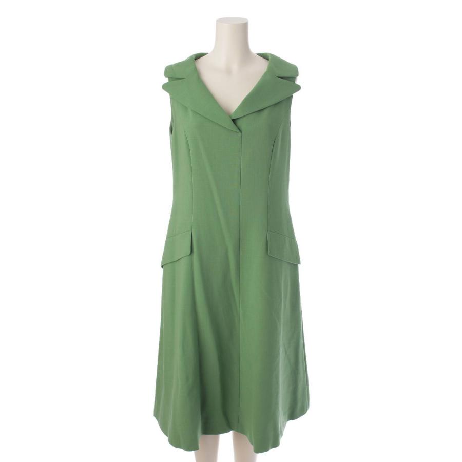 フォクシー】Foxey 20年 Lady Tailored ノースリーブ ワンピース  