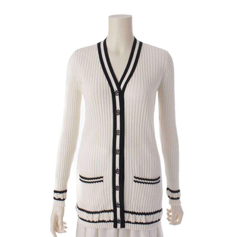 CHANEL 【シャネル】Chanel 19P ココマーク 長袖 コットン ニット 