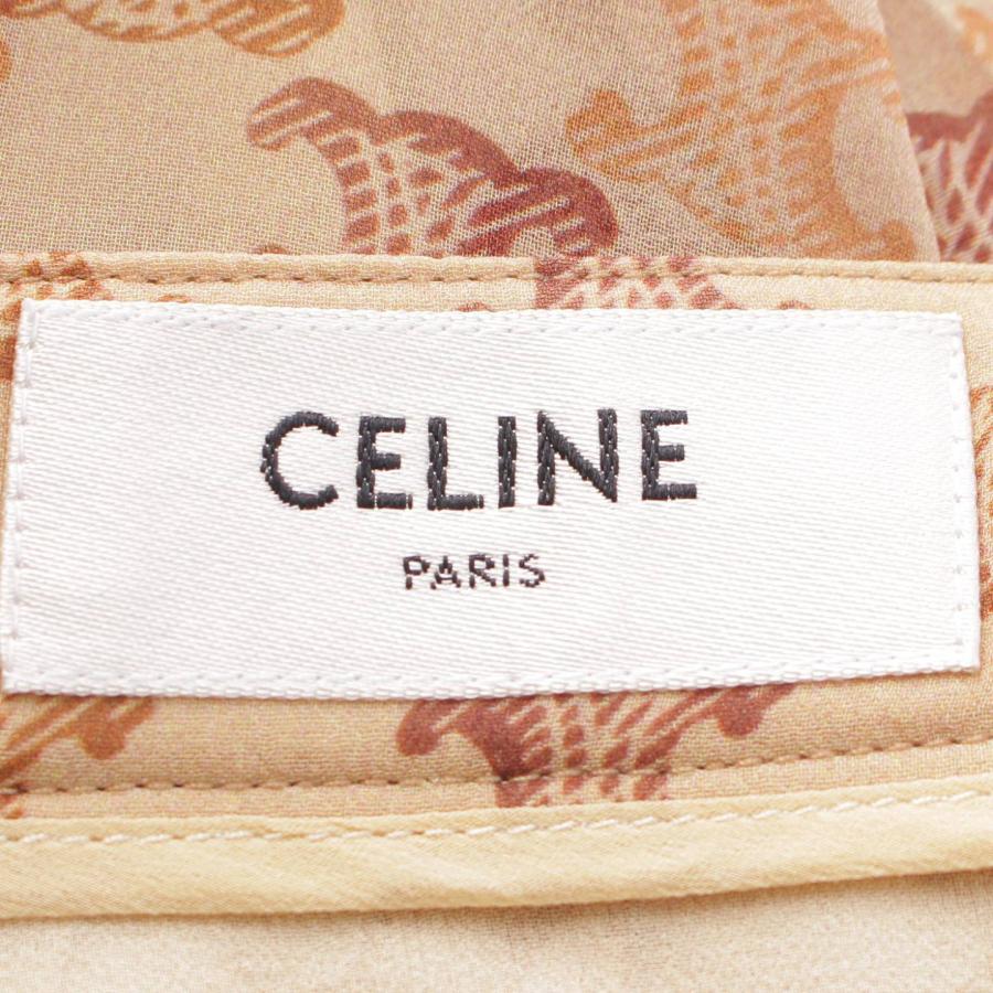CELINE 【セリーヌ】Celine エディスリマン トリオンフ 総柄 シルク 