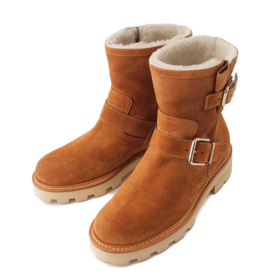 JIMMY CHOO スエードブーツキャメルsize36
