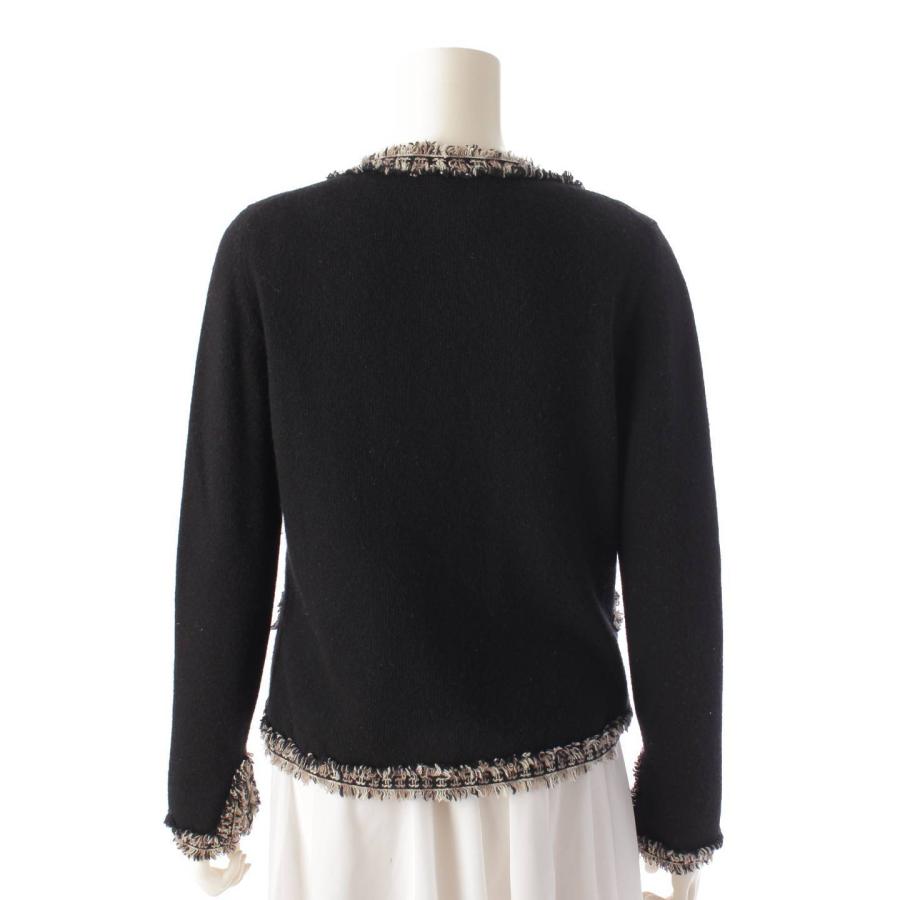シャネル】Chanel 02A ココマーク トリム カシミヤ アンサンブル  