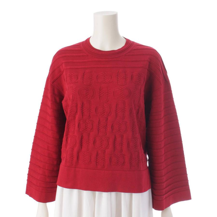 ☆HERMES☆美品☆シルク☆フリル☆タートル☆ニットトップス