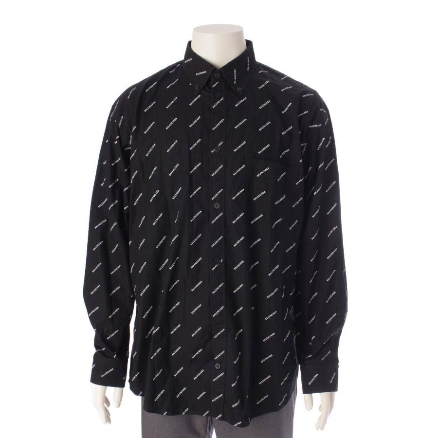 BALENCIAGA 【バレンシアガ】Balenciaga オールオーバーロゴ 総柄 長袖  
