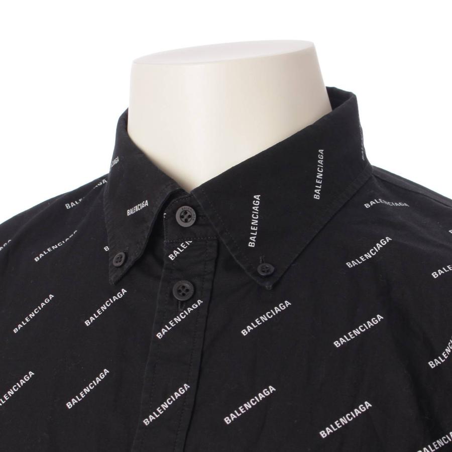 BALENCIAGA 【バレンシアガ】Balenciaga オールオーバーロゴ 総柄 長袖 