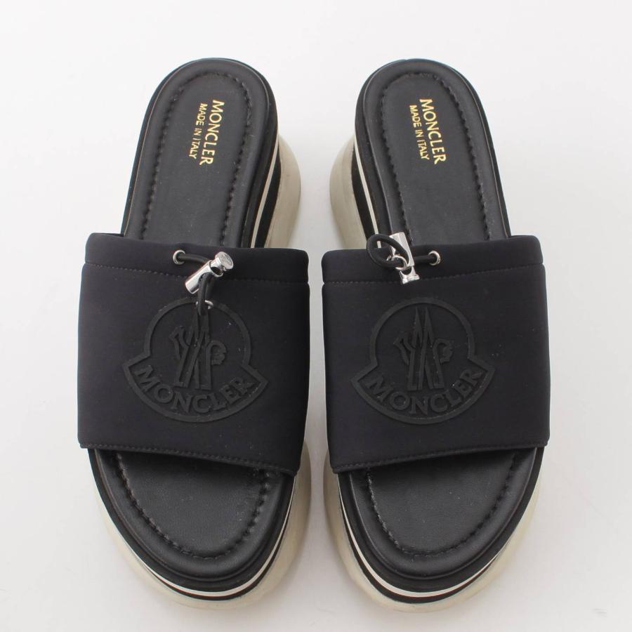 モンクレール】Moncler BETSY SANDALO ロゴ 厚底 フラット ビーチ 