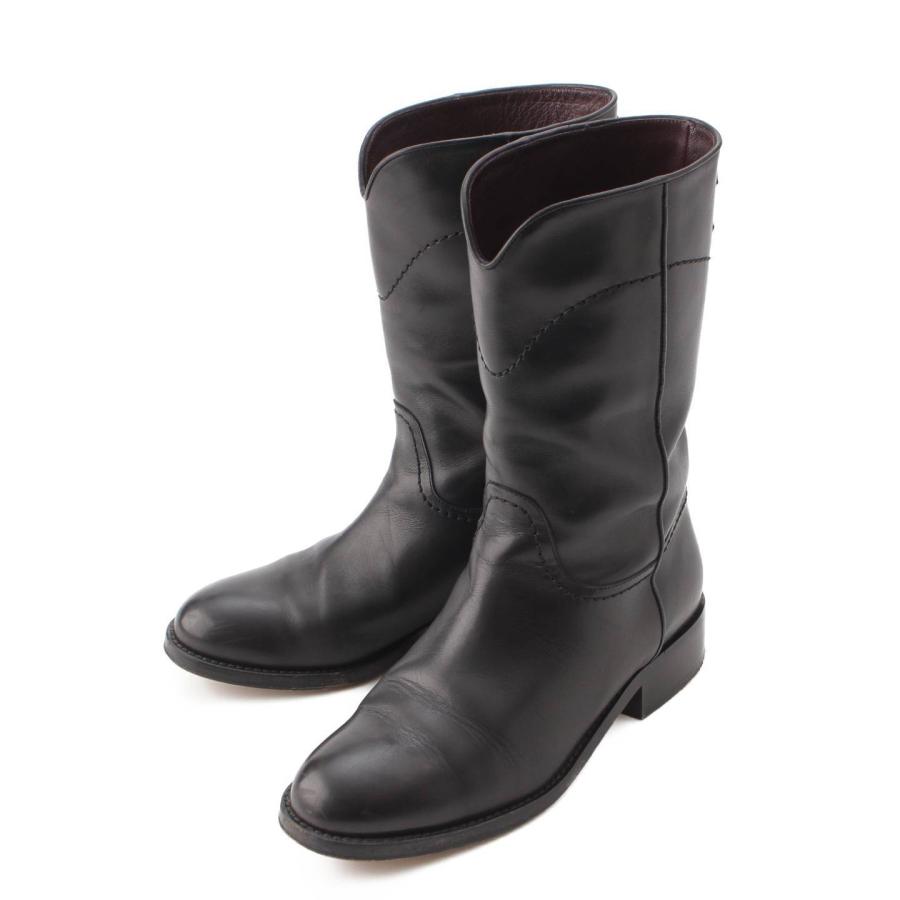 シャネルウェスタン調ブーツ 楽天市場】CHANEL ブーツ（ウエスタン｜ブーツ）：レディース靴