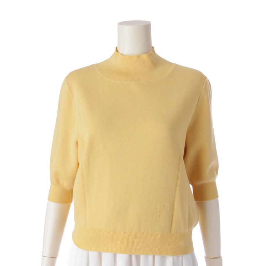 FOXEY 【フォクシー】Foxey KNIT TOP FRENCH SOUFFLE ウール 半袖  