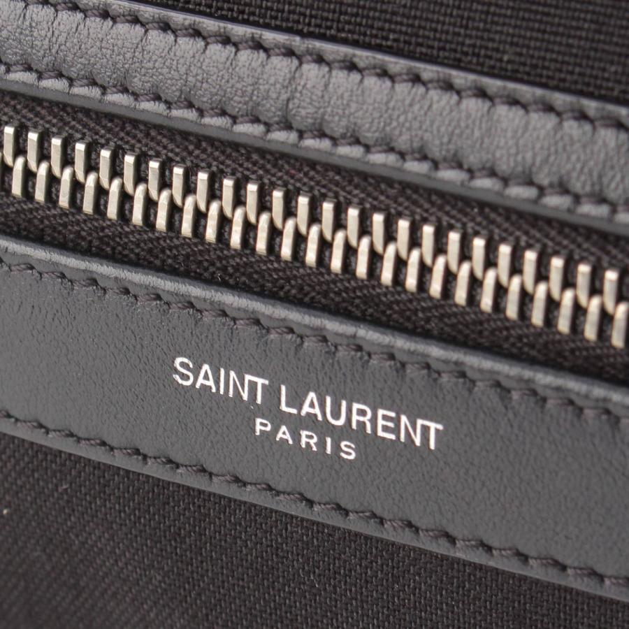 【サンローラン】SAINT LAURENT　MINI CITY ミニ シティ キャンバス バックパック リュック 650617 ブラック 【中古】【正規品保証】198844｜retrojp｜07