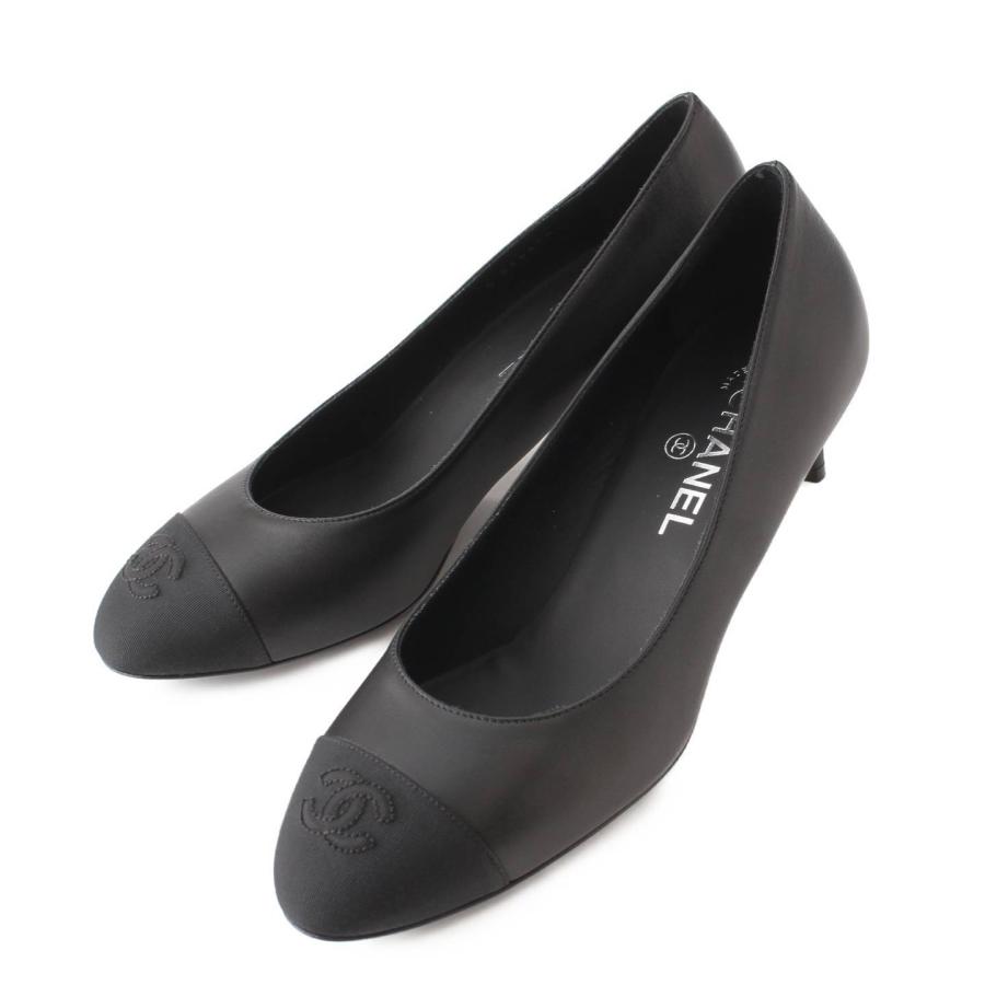 CHANEL 【シャネル】Chanel 21P ココマーク ラムスキン キャップトゥ  