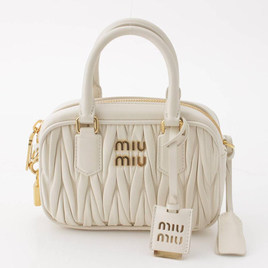 miu 【ミュウミュウ】Miu Miu 23年 マテラッセ レザー miu 【ミュウミュウ】Miu Miu 23年 マテラッセ レザー