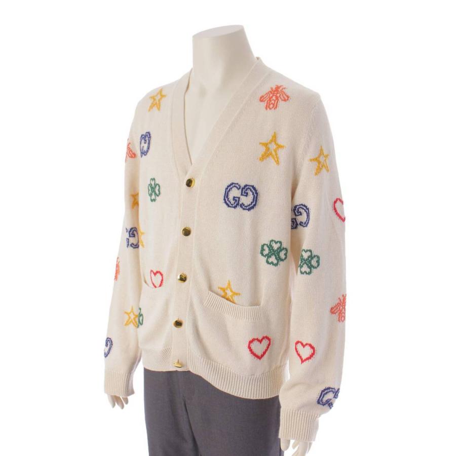 GUCCI 【グッチ】Gucci メンズ シンボルズ ジャガード ニット GUCCI 【グッチ】Gucci メンズ シンボルズ ジャガード ニット