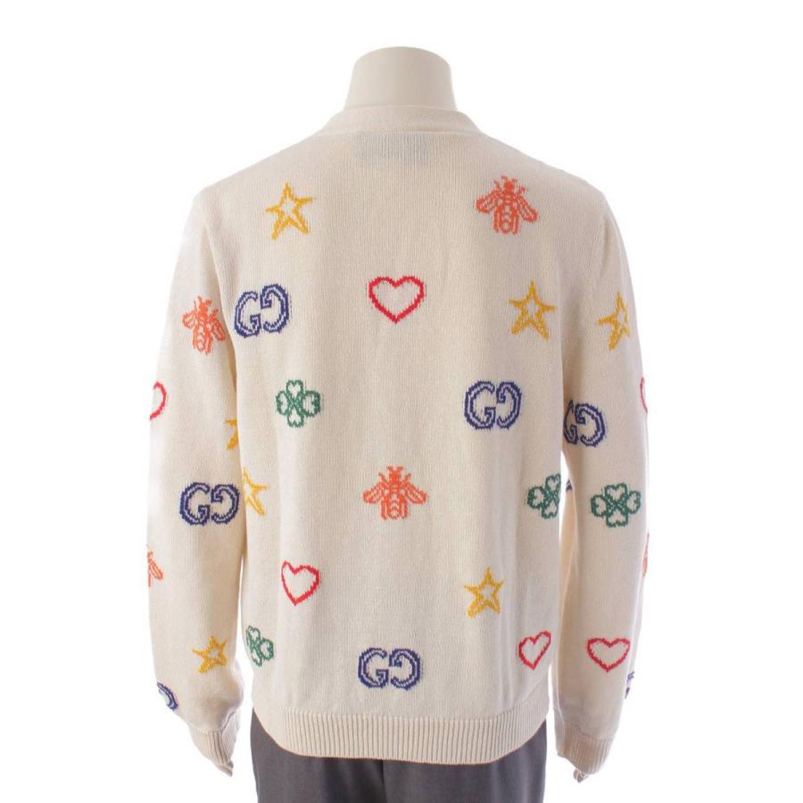 GUCCI 【グッチ】Gucci メンズ シンボルズ ジャガード ニット GUCCI 【グッチ】Gucci メンズ シンボルズ ジャガード ニット