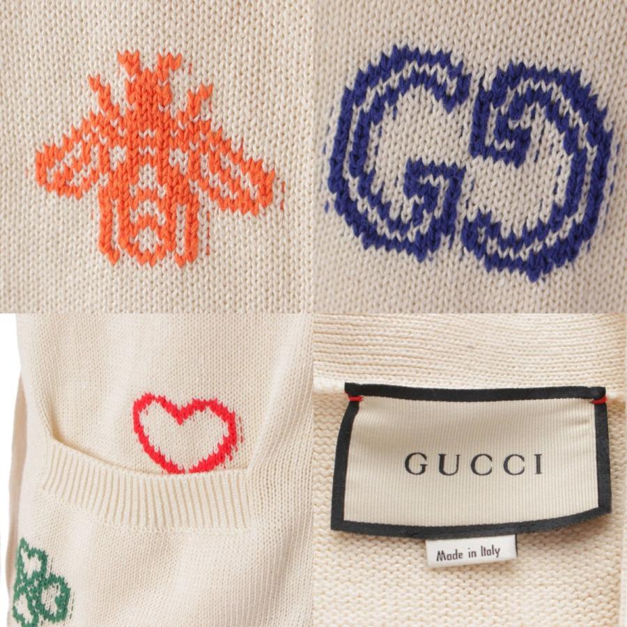 GUCCI 【グッチ】Gucci メンズ シンボルズ ジャガード ニット GUCCI 【グッチ】Gucci メンズ シンボルズ ジャガード ニット