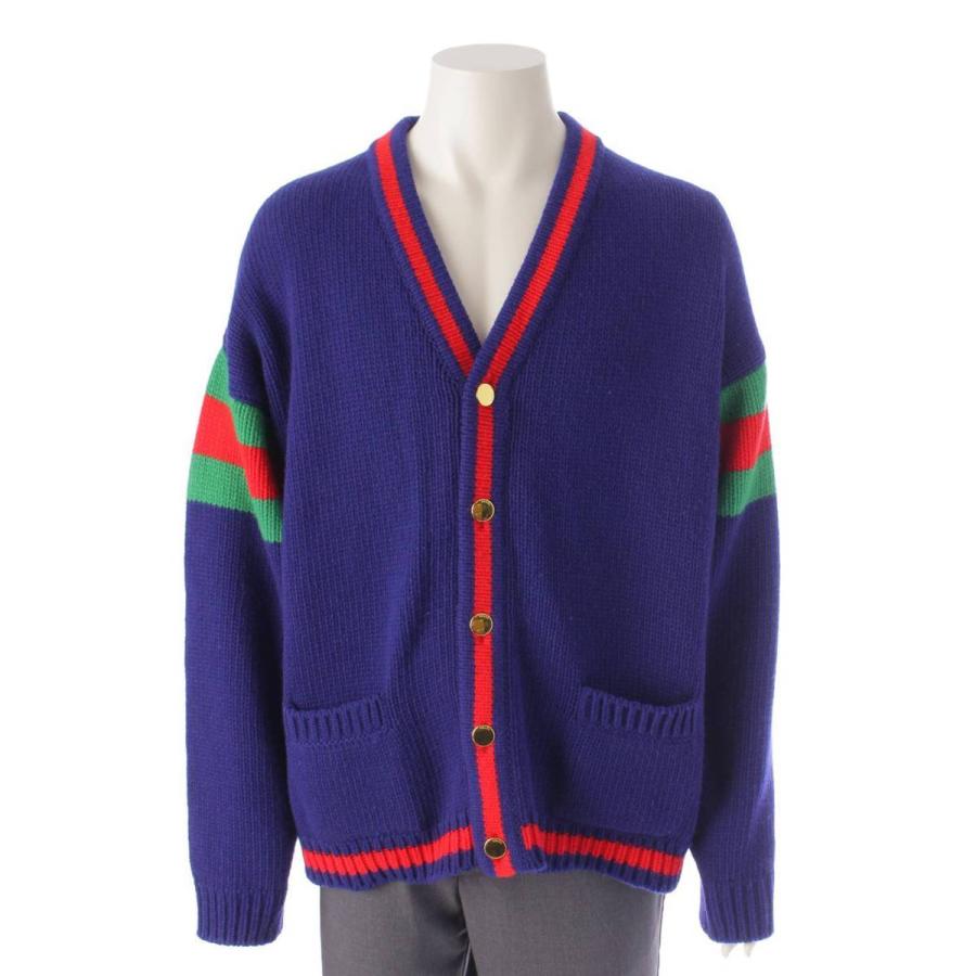 GUCCI 【グッチ】Gucci メンズ 100周年記念 シェリーライン ウール 