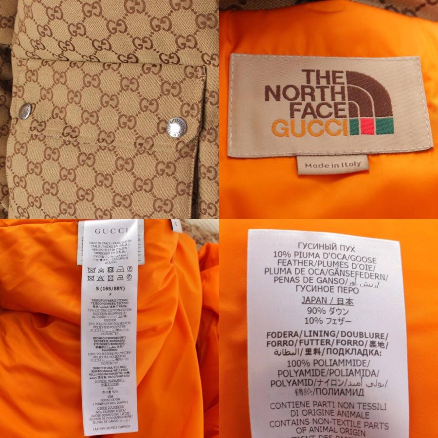 GUCCI グッチ ノースフェイス THE NORTH FACE GG CANVAS フード