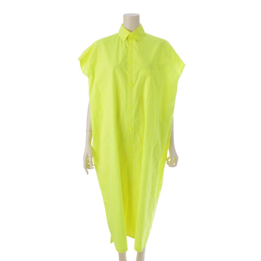 BALENCIAGA 【バレンシアガ】Balenciaga ノースリーブ コットン シャツ 