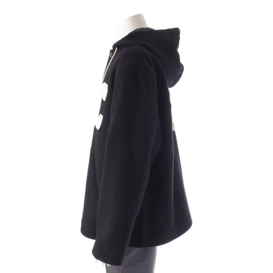 CELINE セリーヌ Cパッチ ロゴ カレッジ ダブルフェイス パーカー 