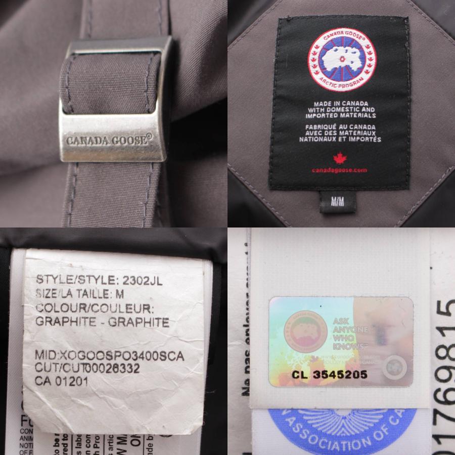 【カナダグース】CANADA GOOSE MACKENZIE マッケンジー ファーフード ダウンコート グレー MM【中古】199835｜retrojp｜09