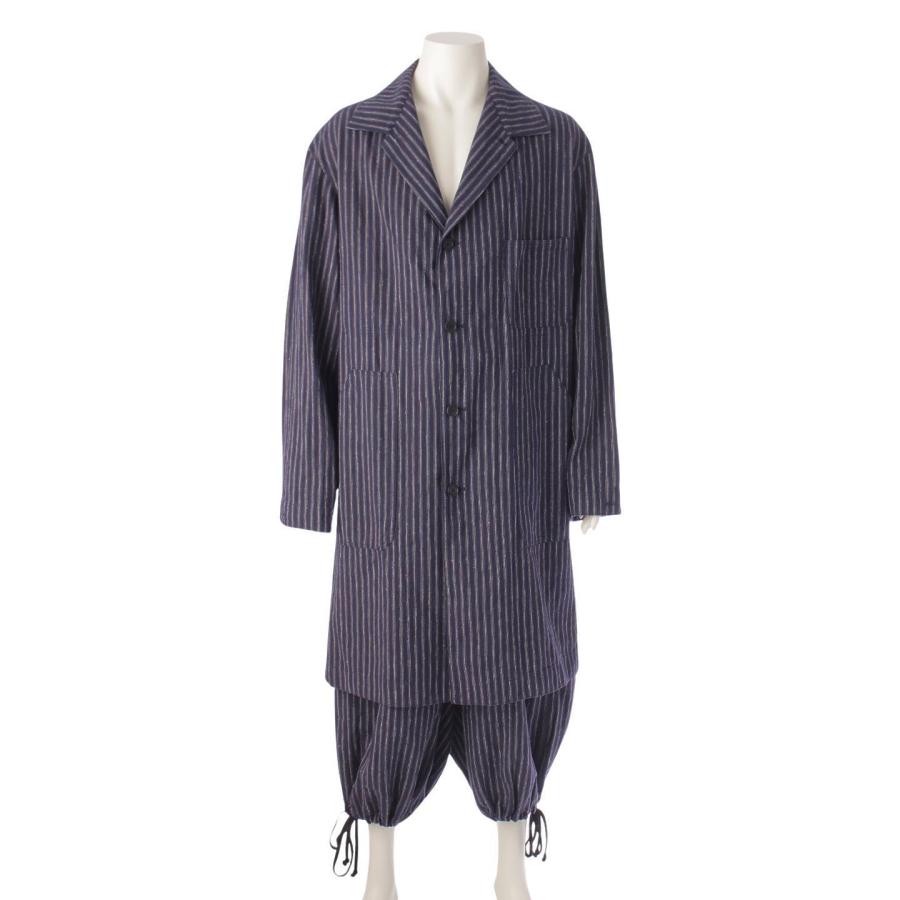 S'YTE Yohji Yamamoto マルチストライプ ワイドパンツ fit=scale