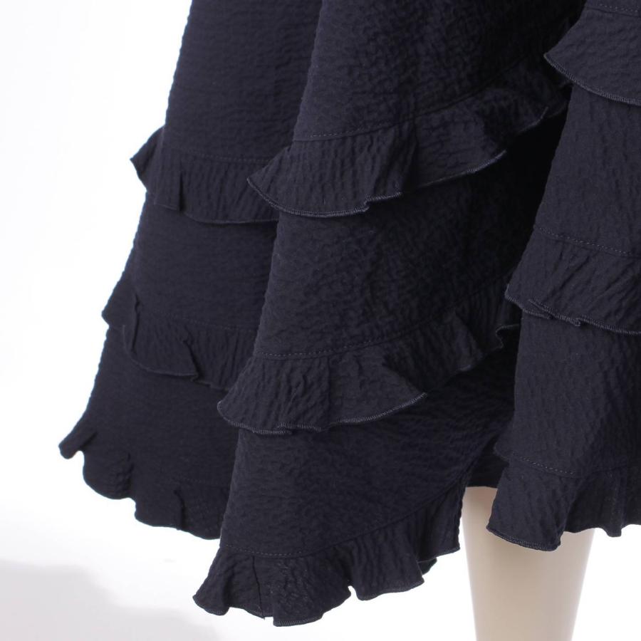 アディアム】ADEAM 23年 ノースリーブ コットン ジーンドレス  