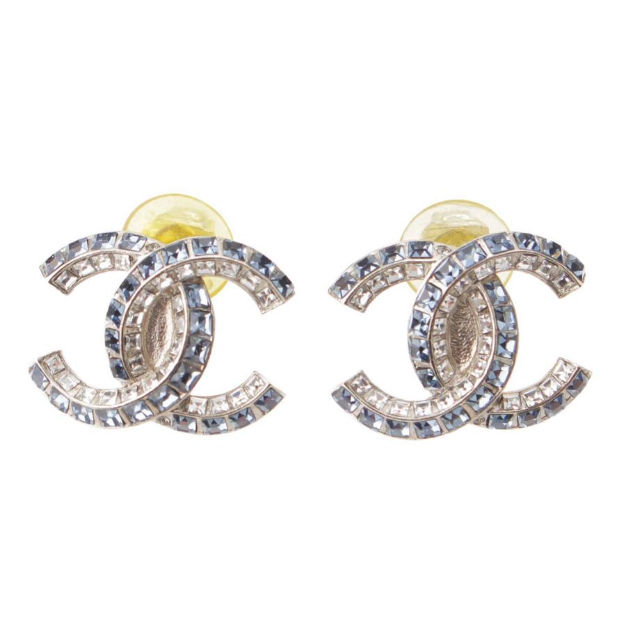 正規品 シャネル ピアス 片耳 ココマーク シルバー F20V ライン