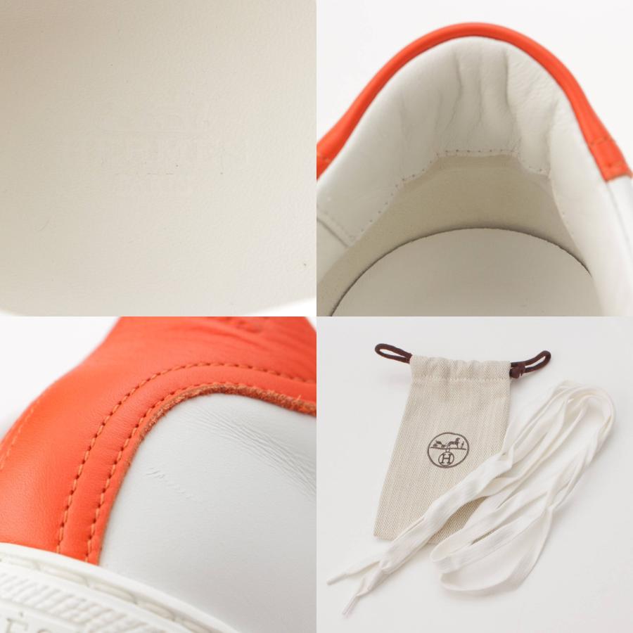HERMES 【エルメス】Hermes アヴァンタージュ Hロゴ スニーカー 