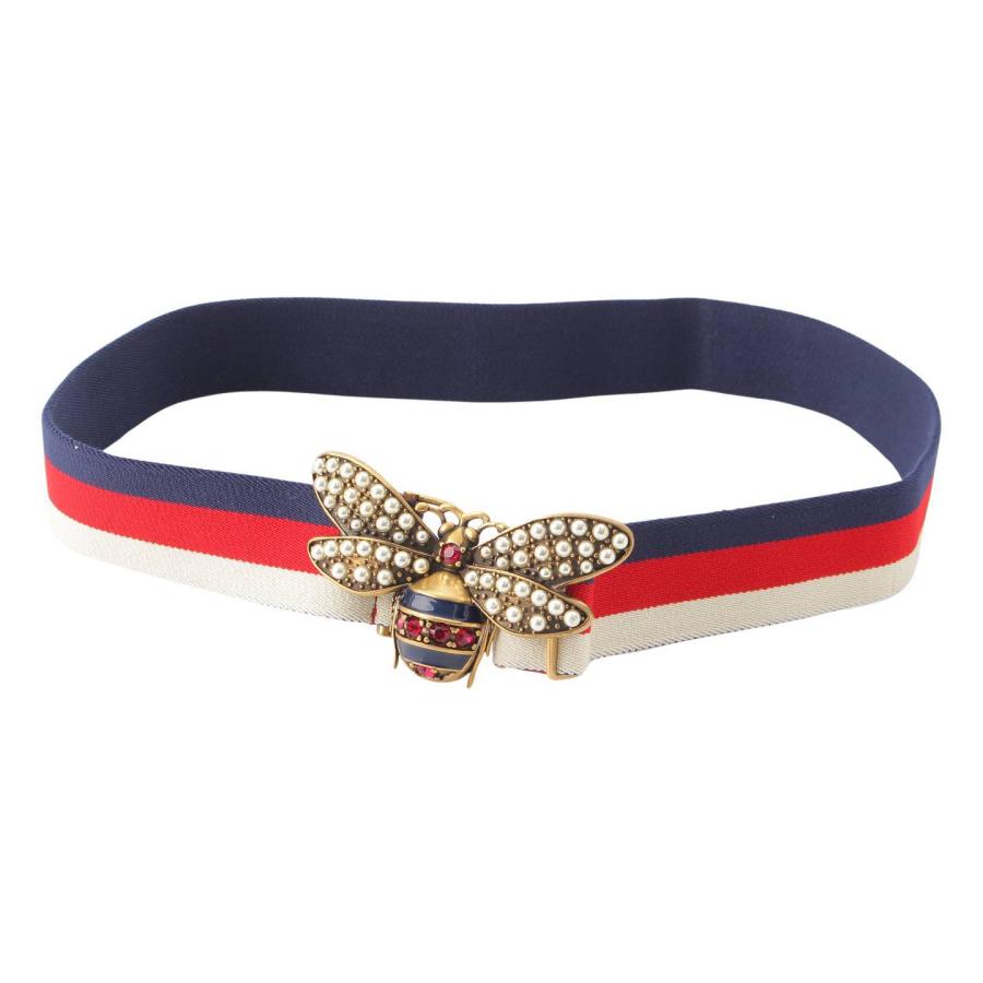 GUCCI リボンベルト トリコロール