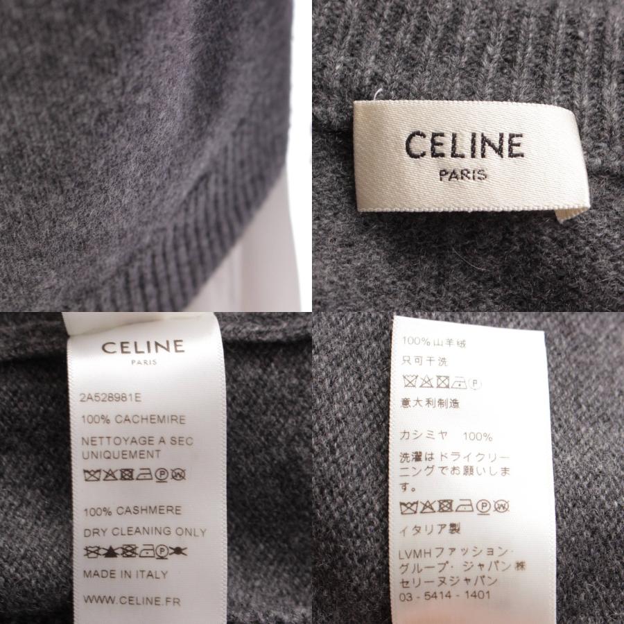 CELINE 【セリーヌ】Celine プルオーバー クルーネック カシミヤ 
