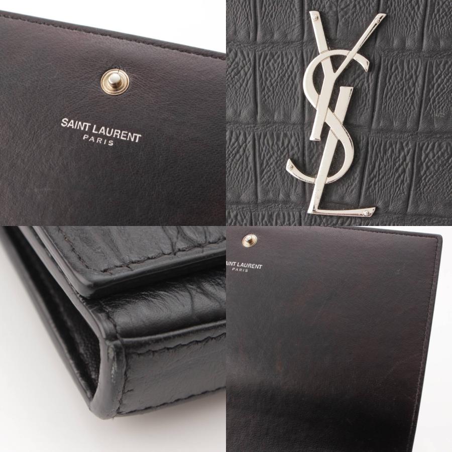 SAINT LAURENT 【サンローラン】SAINT LAURENT クロコ型押し SAINT LAURENT 【サンローラン】SAINT LAURENT クロコ型押し