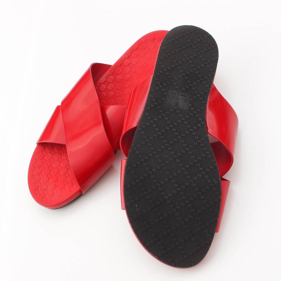 GUCCI 【グッチ】Gucci マイクロGG エンボス加工 パテント フラット  