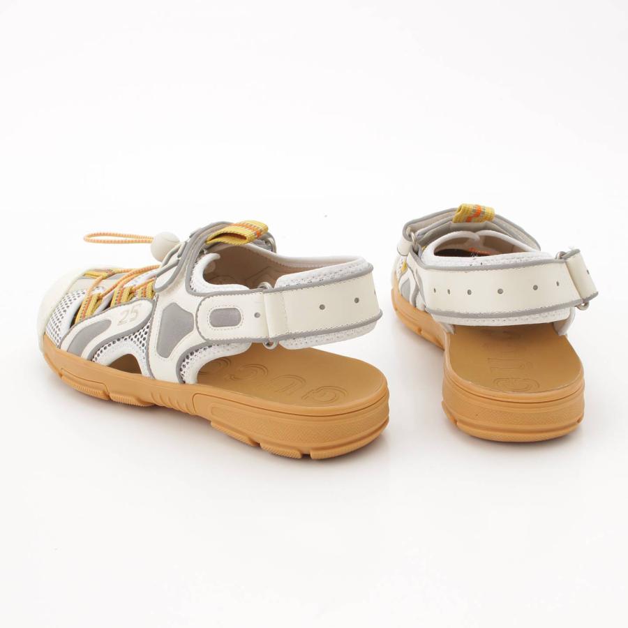 GUCCI 【グッチ】Gucci メンズ レザー×メッシュ ベルクロ スニーカー  