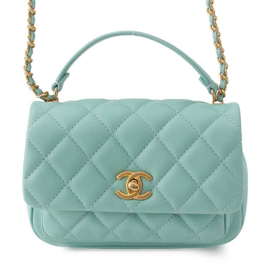 CHANEL（シャネル） ラムスキン ミニマトラッセ 2way トップハンドル
